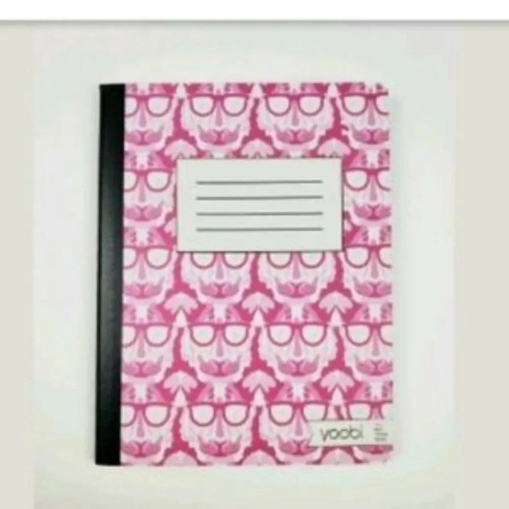 4pk Yoobi college ruled composition book